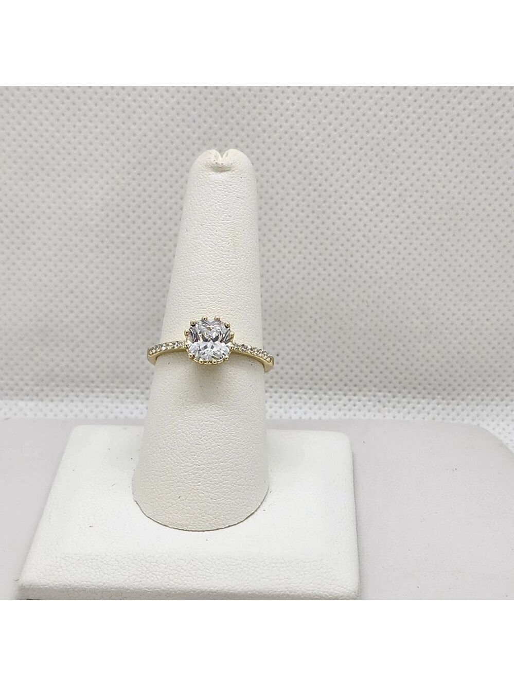 Brand New Sterling Silver 925 Gemstone Cz Stone Ring